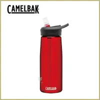 在飛比找PChome24h購物優惠-CamelBak 750ml eddy+多水吸管水瓶 石榴紅