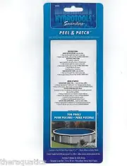 5pk VINYL REPAIR KIT Peel & Patch Pool Liners Inflatable Pool Cover NO MESS 8800