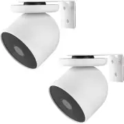 Adhesive Metal Wall Mount Bracket for Google Nest Cam 2nd Gen - 2 Pack