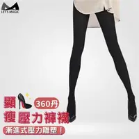 在飛比找森森購物網優惠-美肌刻Magic sport-【360丹顯瘦彈性壓力褲襪】#