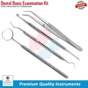 Dental Tooth Scraper Tartar Remover Calculus Plaque Removing Probes Tools Set X4