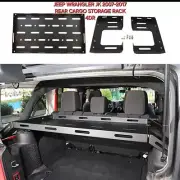 REAR CARGO STORAGE RACK FITS JEEP WRANGLER JK 2007-2017 4DOORS