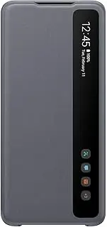 Samsung Clear View Cover, Grey, S20 Ultra 5G