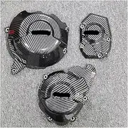 Engine Timing Part Covers for Kawasaki Z1000 SX Ninja 1000SX VERSYS 1000 2011-2024 Motorcycle Accessories Engine Cover Protection Kit Engine Guards Starter Cover(Carbon Fibe Texture1)