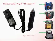 AC Adapter Car Cord For Peak Amps 400 600 750 800 900 Power Station Jump Starter
