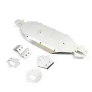 Stainless Steel Armor Chassis Armor Anti-collision Guard Plate for LOSI 1/10 U4