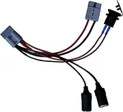 50A Anderson connecotor to Custom ouput, Anderson, cig Socket/Plug, USB (2 Cig sockets, 0 Cig Plug, 1 USB Adaptor)