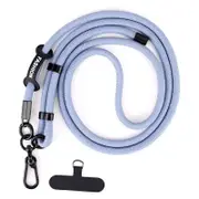 Adjustable Crossbody Phone Lanyard with Patch