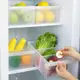 優思居廚房分隔收納盒子保鮮盒食品蔬菜分格儲物盒冰箱收納盒神器