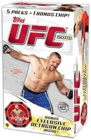 2010 Topps UFC Series 4 EXCLUSIVE Factory Sealed Blaster Box+Octagon Chip!