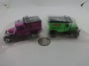 Matchbox Kellogg's Ford Model A Apple Jacks & 1921 Model T Raisin Bran - MIP