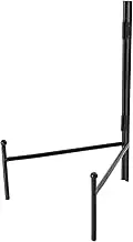 VINTORKY 1pc Ceramic Dish Display Stand Dresser Tray Shelf Rack Holders Dinnerware Plate Stands Ornament Display Stand Photo Frame Table Top Easel Desktop Stand Tabletop Easel Black Iron