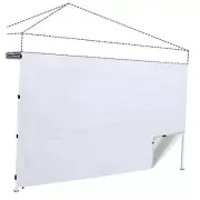 Instant Canopy SunWall 10x10 Canopy Wall Sidewall for Pop Up Canopy Tent,1