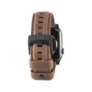 Urban Armour Gear Leather Wrist Strap Bracelet Band For Apple Watch 44/42mm BRN