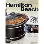 美國 HAMILTON BEACH 漢美馳 3.5L 健康慢燉鍋