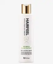 Dr.TOP: Phyto Stem Silk Fibroin Hairfeel 3X 135ml: NO wash Volume Treatment, Damage care, elastic care, volume care.