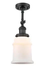 Innovations Lighting 201F Canton Canton 1 Light 6"W Convertible - White