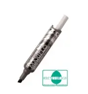 Pentel Maxiflo Whiteboard Marker Chisel Tip 1.5-6.2Mm Line Black Pack 12