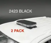2 Pack 1/24 25 Mini Code 3 2700 Lightbar Black Top Cover Police Sheriff Fire