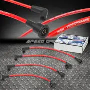 9MM SPIRAL CORE SPARK PLUG IGNITION WIRE CABLE FOR 93-97 MAZDA RX7 FD3S 13B RED (for: Mazda)