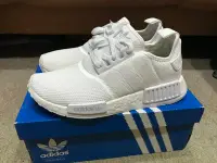 在飛比找Yahoo!奇摩拍賣優惠-【S.M.P】Adidas NMD R1 白 全白 編織 慢