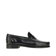 [SAXONE] SAXONE 'Coll' polished leather loafers Man 7 7 Black