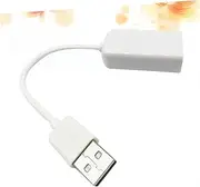 CAXUSD USB Audio Interface 7.1 Channel Sound Card Sound Cable Line USB to Audio Jack