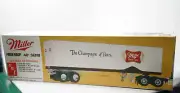 Open Box Vintage AMT Miller Fruehauf 40' Semi Trailer Model Kit T559 1:25 scale