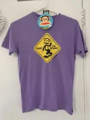 Paul Frank "Baby on board" Lilac Top NWT Size XS (baby2) FREE POST