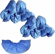 Disposable Shoe Cover with T-clip for Automatic Shoe Cover Dispenser, Non-woven Fabric Boot Covers, Non-Slip, Waterproof, Dust Proof, One Size Fits Most Booties, Boots, Board Shoes, 100 pcs (50 Pairs)