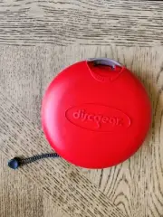 DiscGear Discus 20 Disc CD DVD Game Holder Hard Shell Red Storage Carry Case