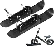 Snow Skis Set - Cycling Snowboard Ski Kit | Balance Cycling Snow Ski Set | Balance Cycling Scooter Parts | Lightweight Snow Sledge Board Set For Scooter For Snowfields, Baby Strollers