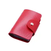 10 Pcs PU Leather Function Card Case Business Card Holder Men Women Hasp Credit Passport Card Bag ID Passport Card Wallet