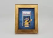 Ridanco Pikachu Felt Hat Promo Graded Card Frame Extended Art Print Pokemon Slab