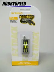 BACHMANN N SCALE EZ TRACK FLASHING LED BUMPER w NICKEL SILVER RAILS BAC44858 NEW