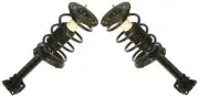 Unity Rear Loaded Strut Coil Spring Assembly Pair Fits 2000-2001 Plymouth Neon
