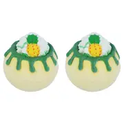 2PK Bomb Cosmetic You're One Fine Apple Bomb Blaster Body Fragrance Bath Fizzy