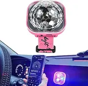 Disco Light - LED Stage Light with Sound-Activated | Chargeable USB Bracelet for Home Room Car, Halloween Wedding Decorations Pochy
