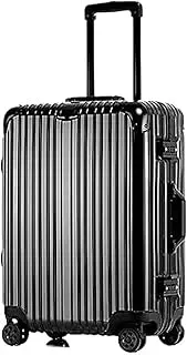 [Habrur] Checked Luggage Carry On Luggage Travel Luggage Suitcase Spinner with Wheels,Hardside Carry On Suitcase for Travel Suitcase Luggage Suitcase (Color : B, Size : 20in)