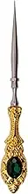 Scratch Awl Punch - Portable Vintage Sewing Awl - Comfortable Grip Stainless Embroidery Awl for Sewing Crochet Punch