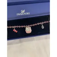 在飛比找蝦皮購物優惠-Swarovski 施華洛世奇 手鍊 Hello Kitty