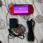 PSP 3007 紅色 附8G記憶卡
