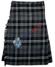 Scottish Handmade Traditional Granite Tartan Kilt - Men 8 Yard Kilt Custom Size