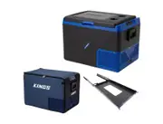 Kings Escape 65 Fridge/Freezer 12/24V+ Fridge Cover + Fridge Slide - Large