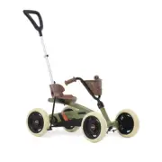 Berg Buzzy Retro Pedal Go Kart Kids/Children's Ride On Toy 2-in-1 Green 2-5y