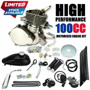 TDR MOTO Motorised Bicycle Push Bike 2 Stroke Motor Engine Kit Petrol 100cc