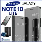 For SAMSUNG GALAXY NOTE 10 LITE CLEAR VIEW FLIP CASE SMART BOOK MIRROR COVER