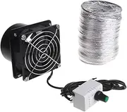 Extraction Fan | USB with Adjustable Speed and Absorber, Mini USB Fan with Adjustable Speed for Bathroom, Kitchen and Window in Home