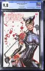 Gotham City Sirens #1 Tyler Kirkham Catwoman Variant CGC 9.8 - Facsimile