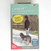 CareLift Rear Only Dog Lifting Harness Support Waist Hips Leash Size M, NOB